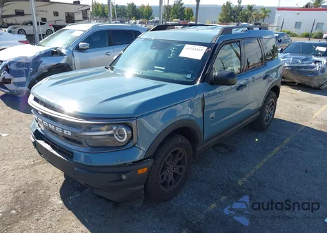 2022 Ford Bronco Sport Big Bend z USA, uszkodzony, nr VIN 3FMCR9B64NRE15561